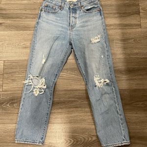Levis Wedgie Straight Jeans